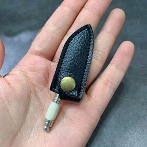 Burraq DIY OEM Cuchillo de Chef Personalizado Hecho a Mano de Grado Industrial, Juego de Cuchillos de Cocina en Miniatura de Acero de Damasco, 3 Cuchillas - Product Image 2