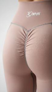 กางเกงขาสั้นออกกำลังกายระบายอากาศได้ดี กระชับสัดส่วน ยกกระชับสะโพก ไร้ตะเข็บ แรงบีบอัดสูง เหมาะสำหรับปั่นจักรยาน ฟิตเนส ออกกำลังกายสำหรับผู้หญิง - Product Image 3