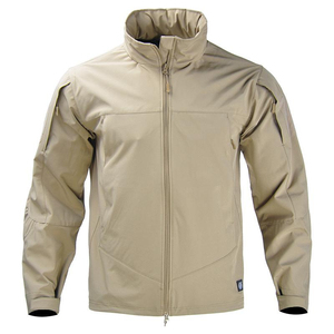 Chaquetas Safari de Cuello Alto para Hombre, Casuales, Transpirables, Bordadas, de Lana/Poliéster, Marca SELF INDUSTRIES |   Invierno Cálido y Elegante - Product Image 2