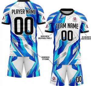 Tenues de football personnalisées OEM de haute qualité fabriquées en usine 2026 – Maillots imprimés à coutures renforcées et respirants - Product Image 4