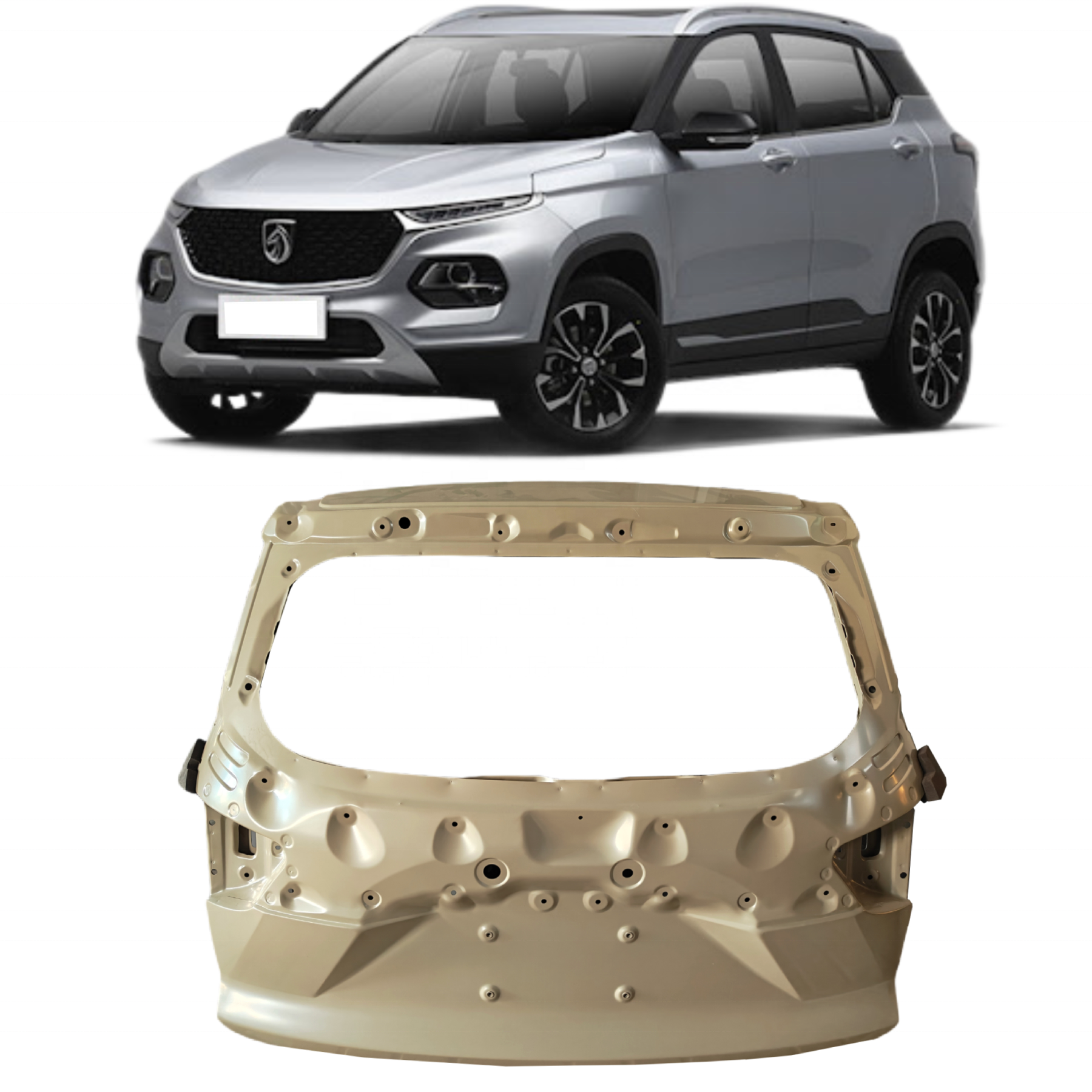 High Quality Auto Aftermarket Parts New OEM Trunk Cover Car Tailgate for Chevrolet Groove Baojun 510 Auto Parts Image 6