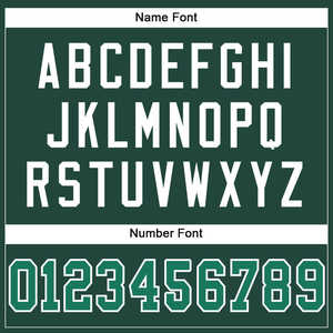 Camisetas de rugby personalizadas con nombre y número del equipo, camiseta deportiva verde medianoche para hombre, uniforme de equipo de secado rápido y holgado - Product Image 4