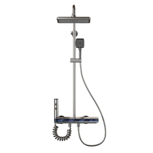 Digital <b>Shower</b> Timer Display <b>Bath</b> <b>Shower</b> Control Panel LED Water Temperature Screen Bathroom Accessory - Product Image 3