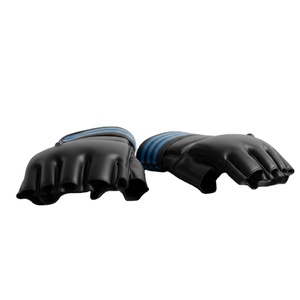 Gants de boxe personnalisés OEM en cuir PU doré pour l'entraînement et les combats - Product Image 3