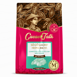 Compound Mint Chocolate Chips Cocoa 1KG HALAL for Baking Biscuits & Cookies Wholesale OEM/ODM Manufacture Overseas Supplier - Product Image 1