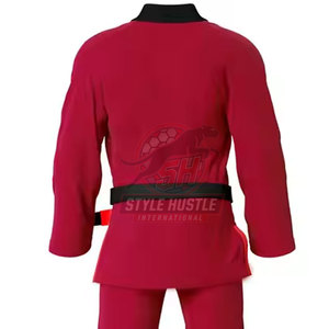 Servicio OEM, Venta al por Mayor de Uniformes de Jiu Jitsu de Manga Larga de Algodón, Uniformes de Artes Marciales de Jiu Jitsu - Product Image 6