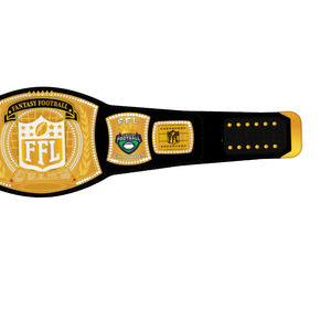 Ceinture de championnat de Fantasy Football de haute qualité, personnalisable, ceinture de titre FFL, récompense sportive personnalisée - Product Image 4