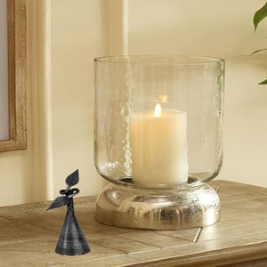 Éteignoir à bougie en fer fait main, 100% fer, finition noire antique - Product Image 4