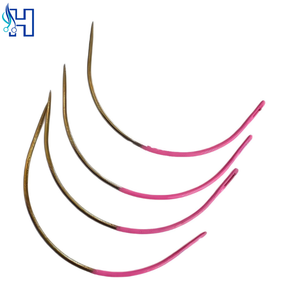 Aiguille à coudre incurvée de type C pour extensions de cheveux, pour la pose professionnelle de tissages et la fabrication de perruques - Product Image 2