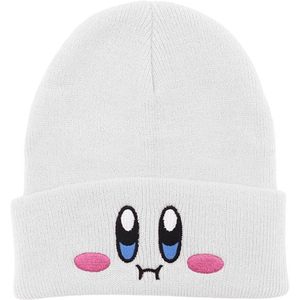 หมวกกันหนาวหมวกเคอร์บี้สีขาวน่ารักสำหรับเด็ก - Product Image 3