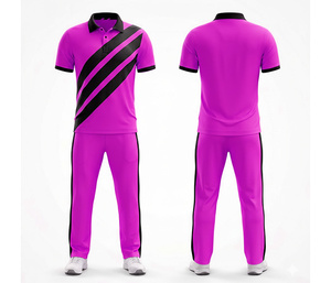 OEM Custom <b>Cricket</b> Uniform Sublimation Sportswear Set | Men Women Youth <b>Cricket</b> Wears Polo Shirt and Trouser Full Team - Product Image 4