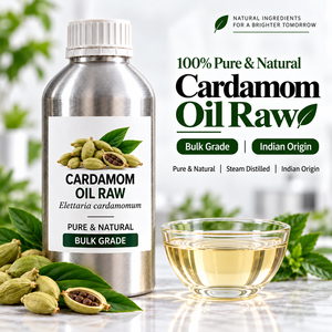 Fabricante de Aceite de Cardamomo Verde, Proveedor Mayorista, Exportador a Granel de la India, Aceite Esencial de Primera Calidad - Product Image 1