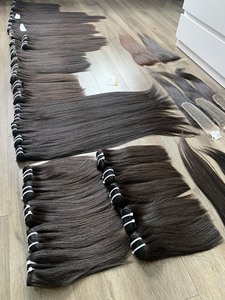 Extensiones de cabello Remy de color negro natural Cabello humano recto de hueso alineado de cutícula virgen Proveedor de cabello crudo de Vietnam 8-32 pulgadas - Product Image 4