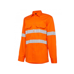Chemises polo de travail haute visibilité pour la construction, bande réfléchissante, gilet de sécurité à manches longues, t-shirts haute visibilité classe A, personnalisation du logo - Product Image 4