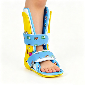 Orthèse de <span class=keywords><strong>cheville</strong></span> et de pied réglable pour enfants, soutien et correction du pied tombant pour la rééducation de la paralysie cérébrale - Product Image 3