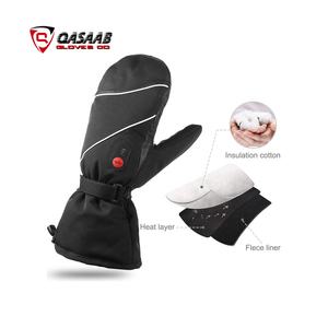 Clima frío invierno Calentado-batería recargable USB-calentado Snowmobile esquí mitones guantes calefacción para hombres mujeres - Product Image 4