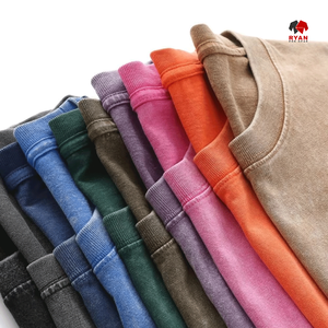 เสื้อยืดผู้ชายคลาสสิก ผ้าฝ้ายระบายอากาศดี รับผลิตโลโก้ตามสั่ง ขายส่งจากโรงงานโดยตรง ระบายอากาศได้ดี - Product Image 3