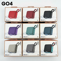 Haut-parleur portable GO4 4ème génération, design brique dorée, basses profondes, étanche IPX4, batterie intégrée pour les voyages et la maison