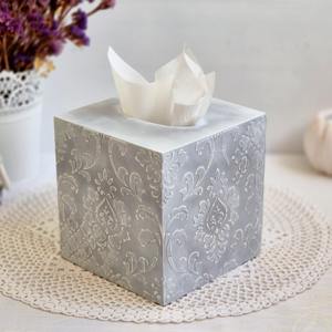 Caja de pañuelos de madera coleccionable con estampado, caja de pañuelos de madera antigua con estampado para monedas y billetes, caja de accesorios al por mayor - Product Image 1