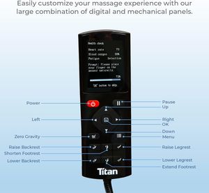 Sillón de Masaje de Cuerpo Completo para Relajación, Estilo Moderno, Gravedad Cero, Reclinable, Shiatsu, Control por Voz, Luces, Función Musical, con Peso - Product Image 5