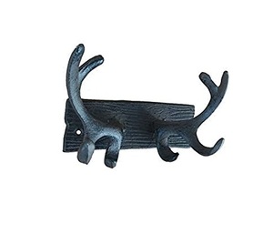 Gancho de Pared Decorativo de Hierro Estilo Antiguo, Diseño Vintage con Motivos Curvos, Gancho Resistente para Abrigos, Bolsas, Llaves y Organizador - Product Image 2