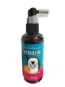 ChikaChikaCool 100ml Spray Dentaire Premium pour Animaux de Compagnie – Hygiène Buccale Facile, Solution Liquide pour une Haleine Fraîche par MimiPet Koreac - Product Image 1