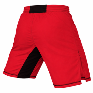 Custom Red Karate Fight <b>Shorts</b> for Unisex OEM BJJ <b>Grappling</b> Training <b>Shorts</b> Manufacturer Stretch 100% Cotton - Product Image 2