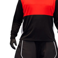 Jersey de Portero de Floorball Personalizado, Transpirable, Acolchado, de Manga Larga, con Protección Contra Impactos, Diseño de Poliéster para Hombres, Mujeres y Equipos