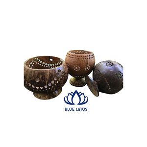 POT EN COCO NATUREL ÉCOLOGIQUE ET DURABLE - PRODUIT TRÈS POPULAIRE |   Bac à fleurs créatif pour la décoration de patio - Product Image 1