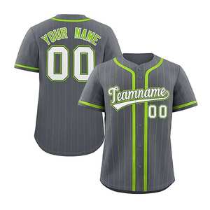 Camiseta de Béisbol Personalizada con Nombre de Equipo, 100% Algodón Orgánico Antibacterial, Ropa Deportiva Unisex, Manga Larga, Estilo Atlético - Product Image 6