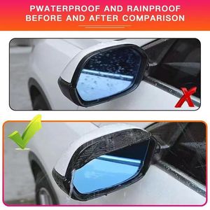 Set di 2 Copri Specchietti Laterali Impermeabili Universali Protezioni Antipioggia per Auto, Camion, SUV e Pickup - Product Image 3