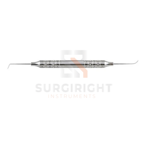Elevador dental quirúrgico de tala media de acero inoxidable, instrumento con certificación CE Clase I SI-OIS-0001 Blush Surgical Manual - Product Image 1