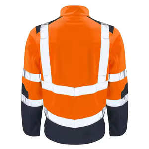 Chaqueta de Seguridad de Alta Visibilidad para Hombre, de Secado Rápido y Reflectante, Transpirable, para Trabajo en Construcción - Product Image 6