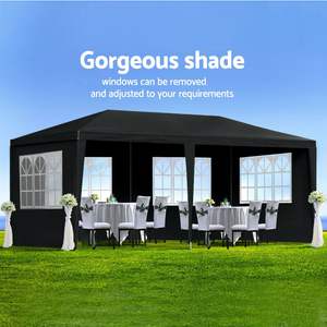 10 'x 20' tettoia pieghevole portatile 6 pareti laterali rimovibili UPF 50 + Gazebo tenda per eventi all'aperto spiaggia campeggio feste Easy EZ Pop - Product Image 2
