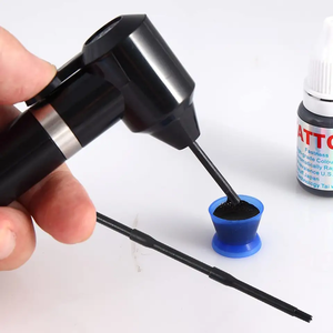 100Pcs Disposable Tattoo Ink Mixing Sticks <b>Plastic</b> Pigment Stirring <b>Rods</b> for Microblading - Product Image 6