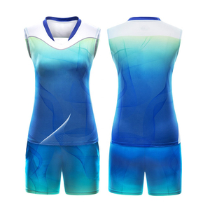 Concevez votre propre uniforme de volley-ball, prix de gros, logo personnalisé imprimé, uniforme de volley-ball d'équipe fabriqué au Pakistan - Product Image 1