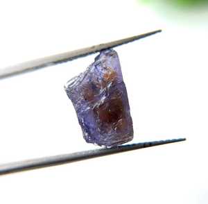 Pierre précieuse brute de Tanzanite, cristal naturel bleu violet, pierre de naissance de décembre, pierre de guérison pour la création de bijoux - Product Image 4