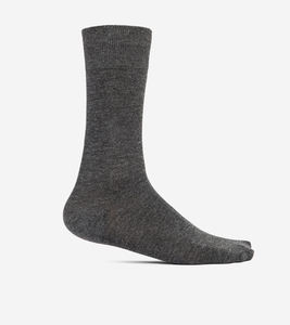Chaussettes d'hiver pour hommes en tissu Spandex/Polyester, respirantes, à séchage rapide, couleur unie, mignonnes, pour un usage quotidien - Product Image 3