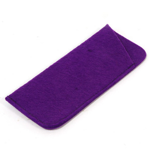 Pochette en feutre de couleur personnalisée, pochette pour lunettes, pochette souple - Product Image 1