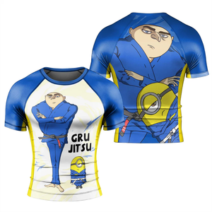 Camiseta Deportiva de Manga Larga para Hombre, Sublimada, de Secado Rápido, con Spandex y Poliéster, para Artes Marciales Mixtas (Gru Jitsu) - Product Image 6