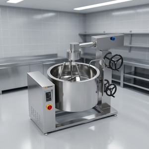 Chaudière à vapeur rotative à induction Amicook 380V/440V, modèle haute capacité, avec agitateur, cuisson rapide, résistante à la chaleur - Product Image 1
