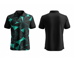 Polyester Sublimation Polo Shirt – Lightweight & Breathable Design for Men Women Youth Quick-Dry Dry-Fit Active Polo - Product Image 4