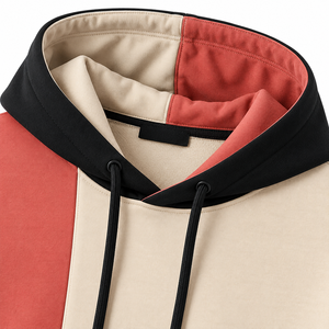 Sudadera con Capucha Nexfit Athletics para Hombre, Estilo Oversize con Bloques de Color, Informal, con Bolsillo Canguro, de Forro Polar, para Invierno, Poliéster/Algodón - Product Image 6