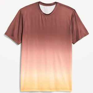 Camiseta Deportiva de Poliéster Brillante para Hombre, Estilo Verano, Tela Fresca, Diseño Personalizado, Logotipo Impreso, Camiseta para Hombre - Product Image 4