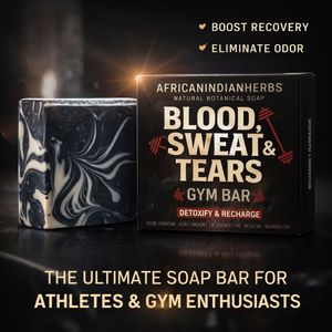 Barre Herbal Blood Sweat and Tears pour le soutien corporel, l'amélioration de l'endurance et le bien-être naturel des performances - Product Image 1