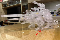 Cubiertas de goma flexibles para componentes de modelo de juguete ZOIDS