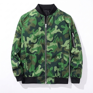 Chaquetas Bomber Nuevas para Hombre, Chaquetas Casuales de Béisbol, Ropa de Abrigo de Primavera y Otoño, Chaqueta de Moda con Cuello Alto y Cierre de Cremallera - Product Image 1
