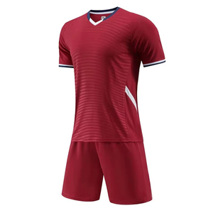 Tenue de club sportif professionnel, uniforme de football américain, léger et doux, 100% polyester imprimé, séchage rapide, manches courtes - Product Image 5