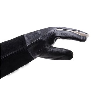Gants de Soudure TIG en Cuir de Chèvre et de Vache Blancs Souples Personnalisés pour Hommes, Protection Arc Argon, Vente en Gros Fabricants - Product Image 6