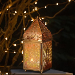 Vintage Wooden <b>Lantern</b> Set Decorative Farmhouse <b>Hurricane</b> Candle Holders For Patio Wedding And Tabletop Decor - Product Image 6